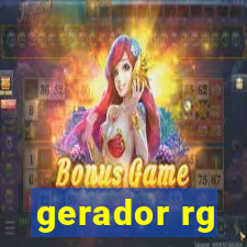 gerador rg